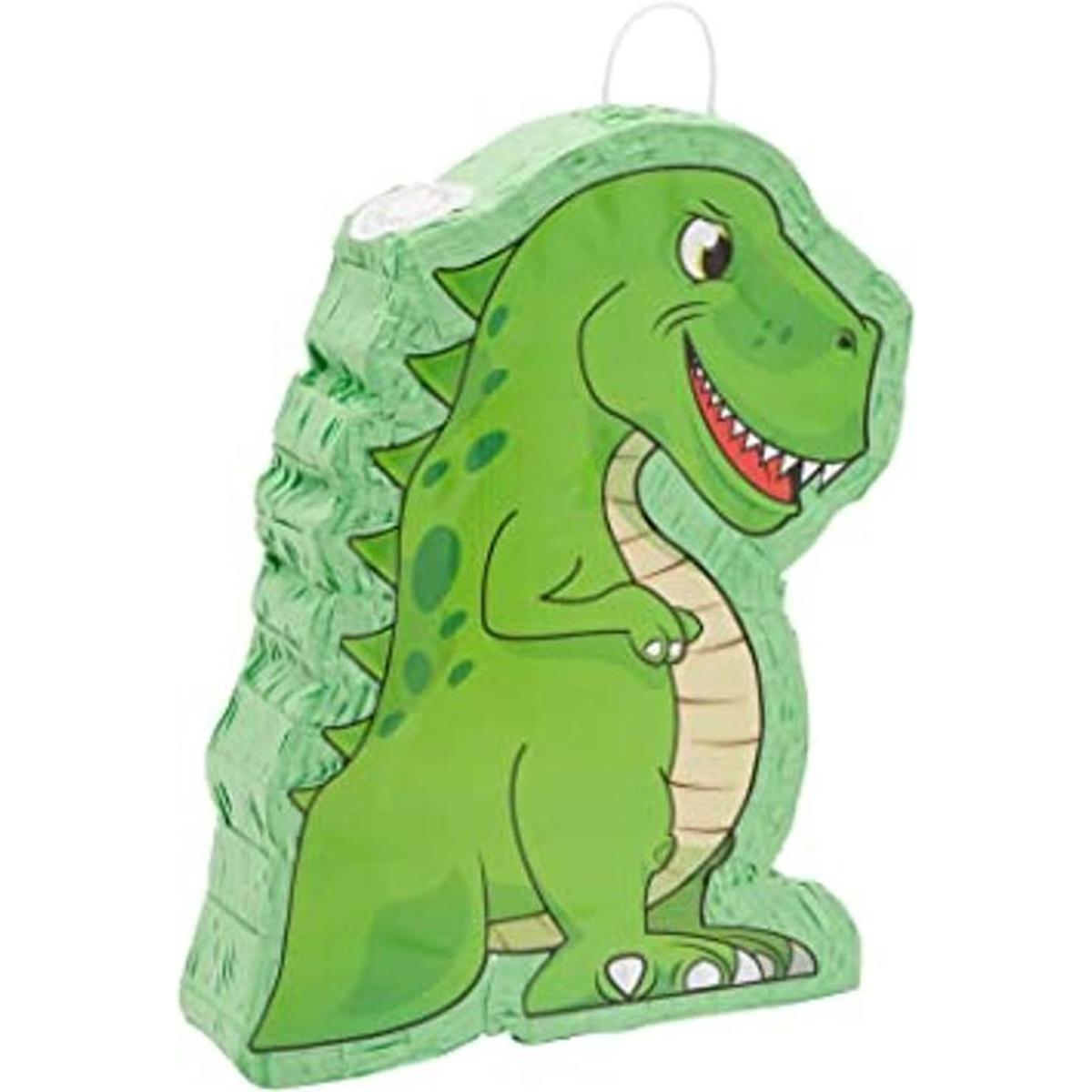 Blue Panda Piñata de pequeño TRex de 12 x 15.5 x 3