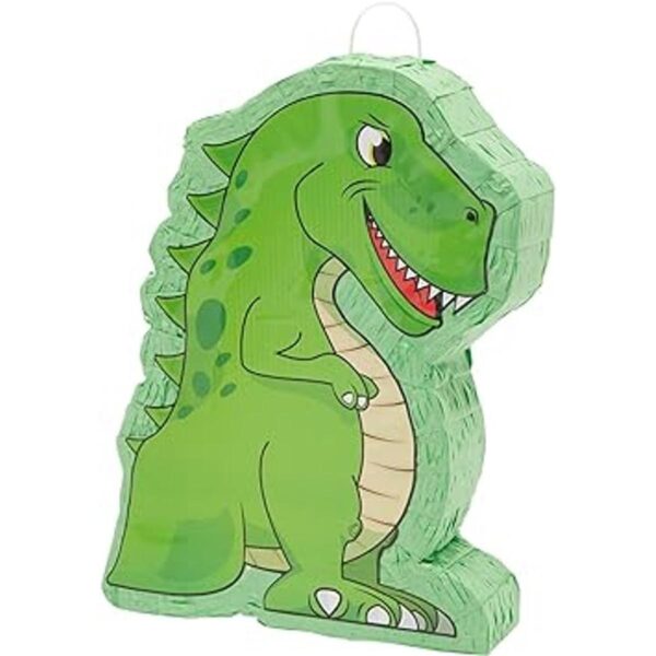 Blue Panda Piñata de pequeño TRex de 12 x 15.5 x 3_3