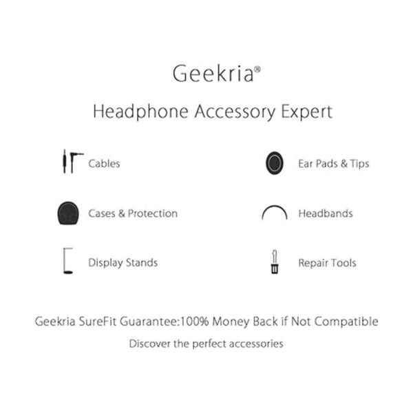 Geekria auriculares funda de silicona para Beats