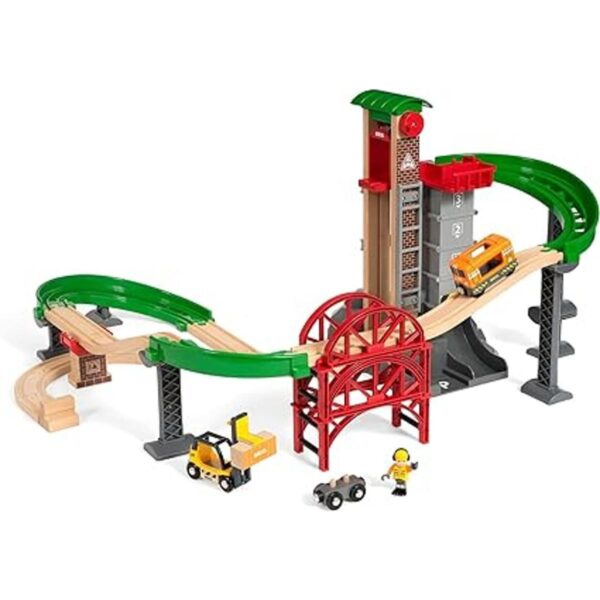 Juego Brio World 33887 de 32 piezas de juguete tren con_2