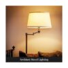 Brightech Caden Lámpara de pie LED gran decoración de_3