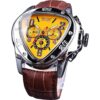 Jaragar Reloj de pulsera mecánico automático dorado para_1
