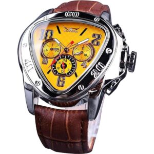 Jaragar Reloj de pulsera mecánico automático dorado para_1