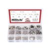 Hilitchi Juego de anillos de retención externos de acero