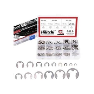 Hilitchi Juego de anillos de retención externos de acero
