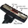 EZ SPARES Cepillo giratorio de parquet SBB de Relpacement