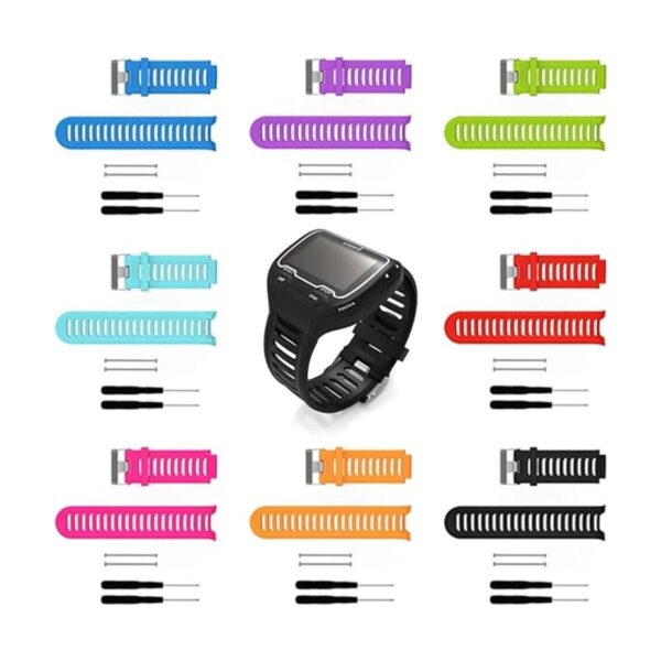 QGHXO Correa de repuesto para Garmin Forerunner 910XT_5
