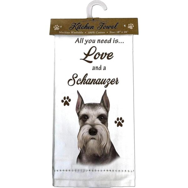 ES Pets Schnauzer toallas de cocina recortadas color_1