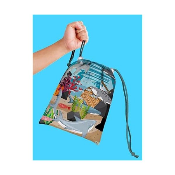 SHARK bolsas de cordón niños suministros para fiesta de