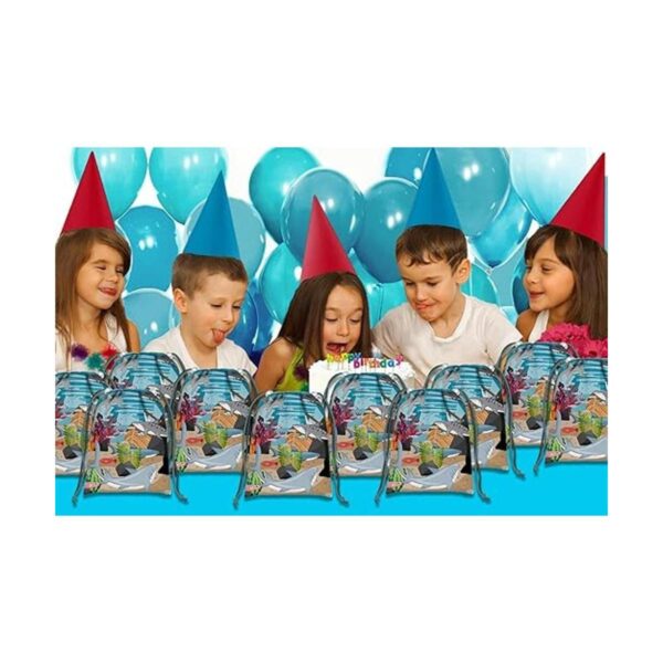 SHARK bolsas de cordón niños suministros para fiesta de