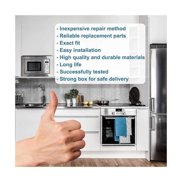 HQRP 12 38 inch bandeja de vidrio giratoria para