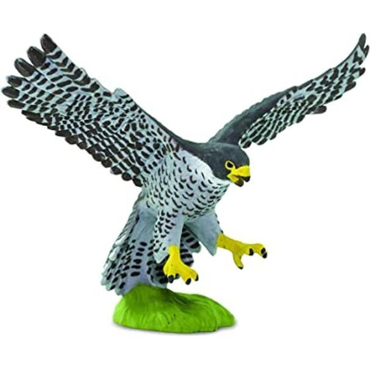 Safari 100094 Wow Birds Halcón peregrino en miniatura