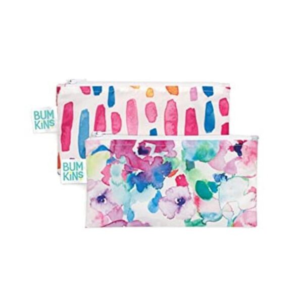 Bumkins Bolsas de aperitivos tela reutilizable lavable_1