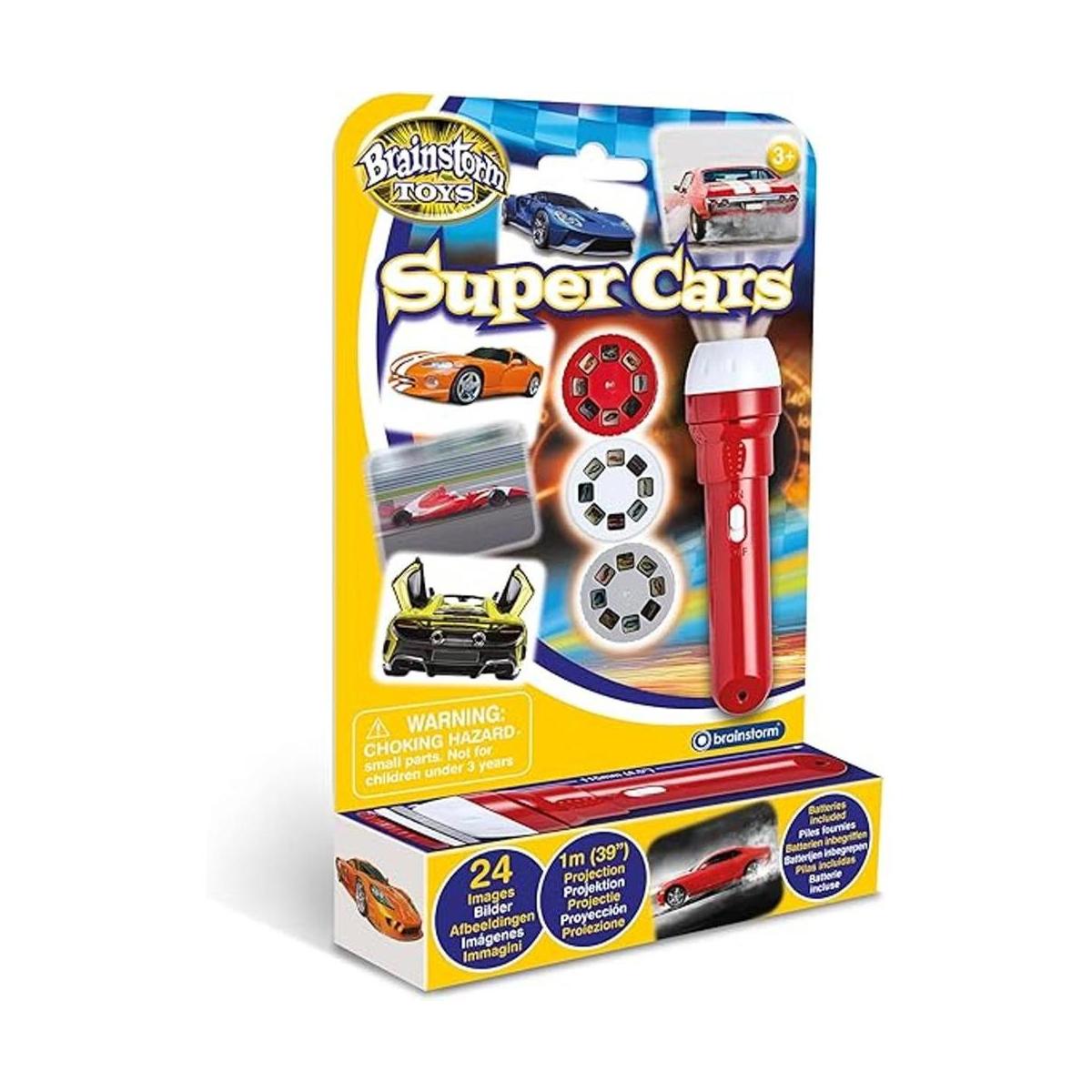 Linterna y proyector de Super Cars