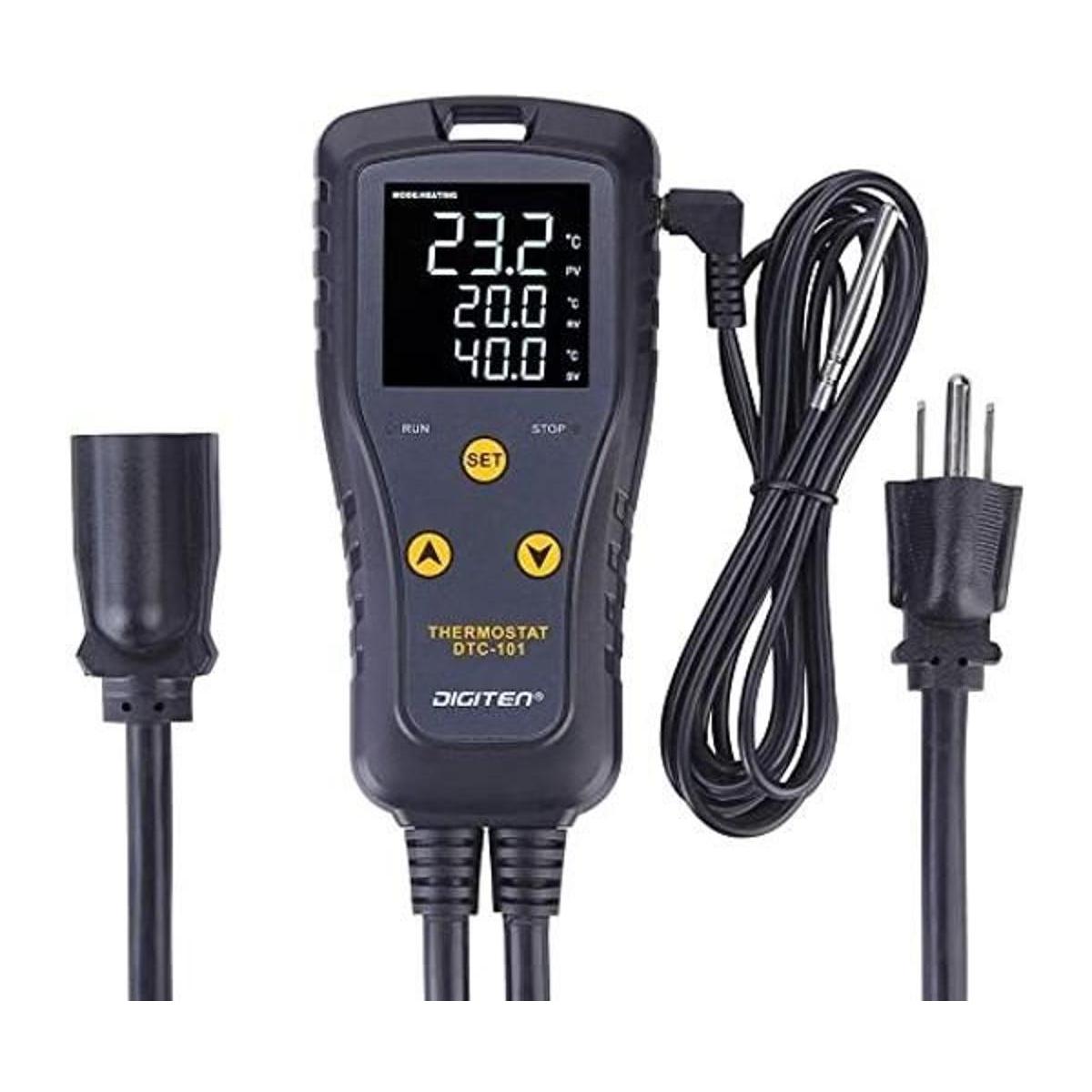 DIGITEN Controlador de temperatura de termostato DTC101