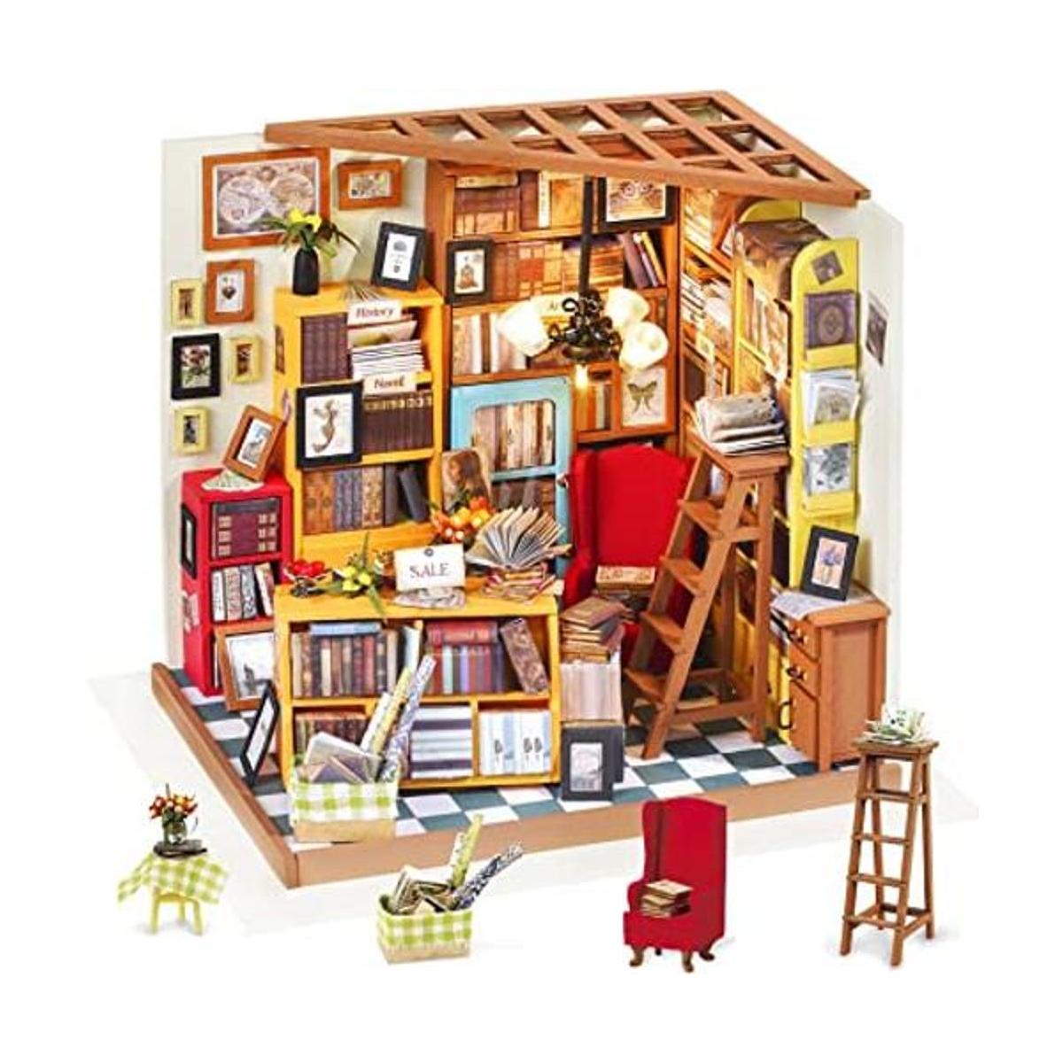 Rolife Kit de casa de muñecas en miniatura kit de