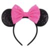CLGIFT Orejas de Mickey rosas orejas de Minnie arcoíris_1