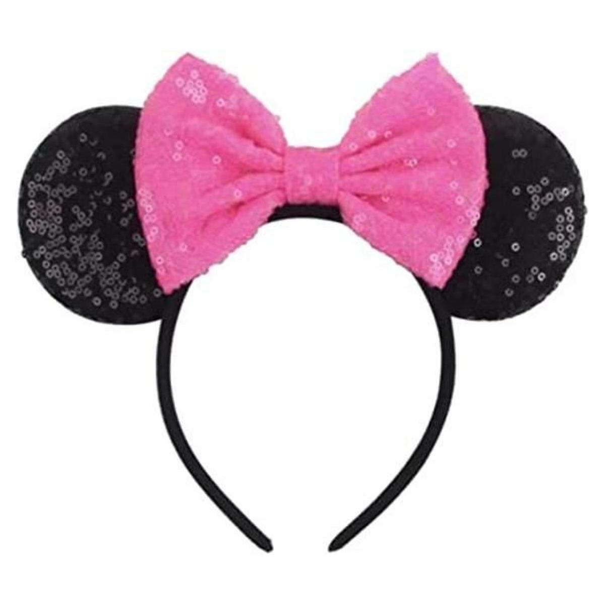 CLGIFT Orejas de Mickey rosas orejas de Minnie arcoíris