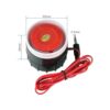 Piezo Alarma de seguridad eléctrica 2 a 12 V CC 120_2
