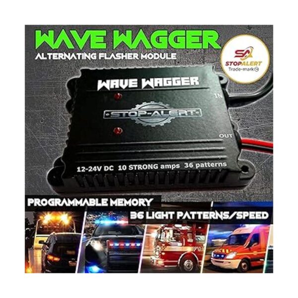 Peluca Wag 36 patrones Wave Wagger Módulo de faros_3