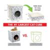 Kitty City Cama grande para gatos cubo apilable para_3