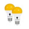 Bluex Paquete de 2 bombillas LED para insectos A19 del_1