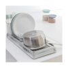 Brabantia Escurridor compacto para secar platos gris_3