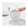 Brabantia Escurridor compacto para secar platos gris_4