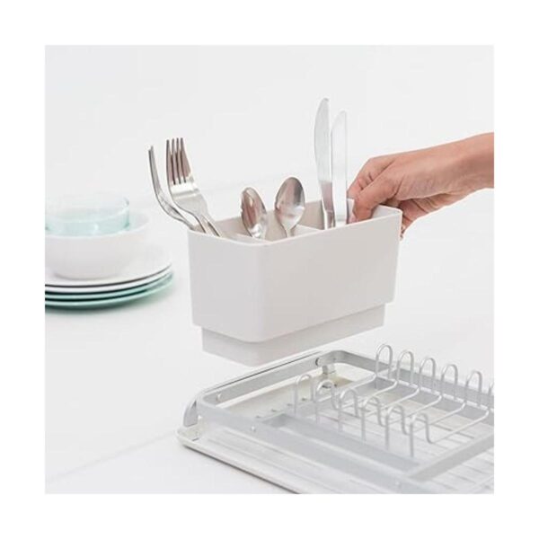 Brabantia Escurridor compacto para secar platos gris_4