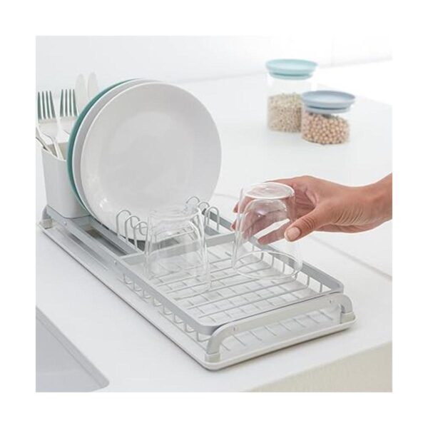Brabantia Escurridor compacto para secar platos gris_2