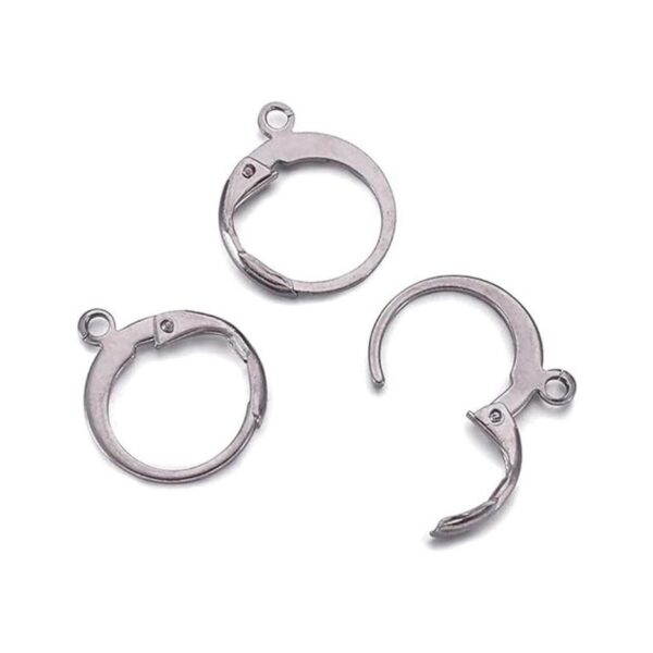 Pandahall Ganchos para aretes gancho francés alambre de