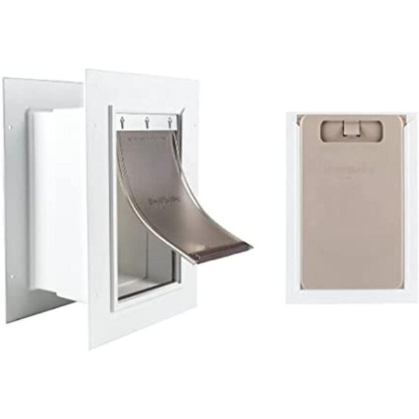 PetSafe Puerta pequeña de entrada de pared para mascotas_1