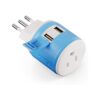 Orei Adaptador de enchufe de viaje de Italia Uruguay con_1