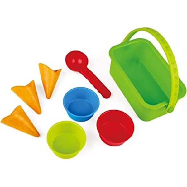 Hape Ice Cream Shop Juego de juguetes de arena y playa_1