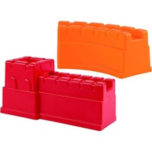 Hape Juguetes de juguete para la playa Great Castle Walls_1