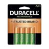 Duracell NLAA4BCD Baterías recargables NiMH con_1