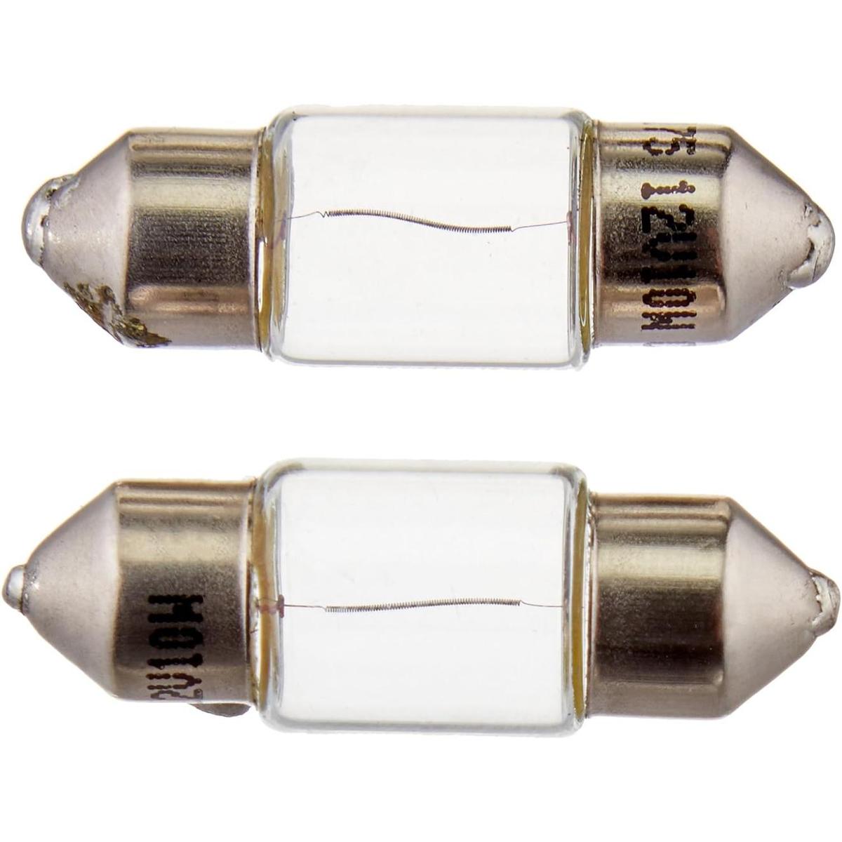 Hella DE3175TB Bombilla 3175 12V 10W Sv8.58 T3.25 10X312