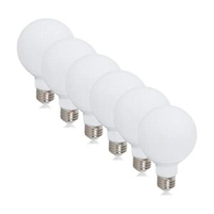 Maxxima Bombilla LED G25 con base E26 para baño_1