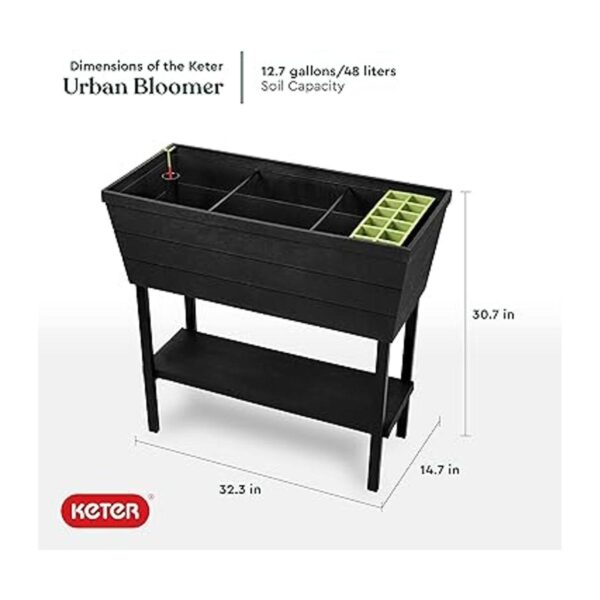 Keter Cama de jardín elevada_3