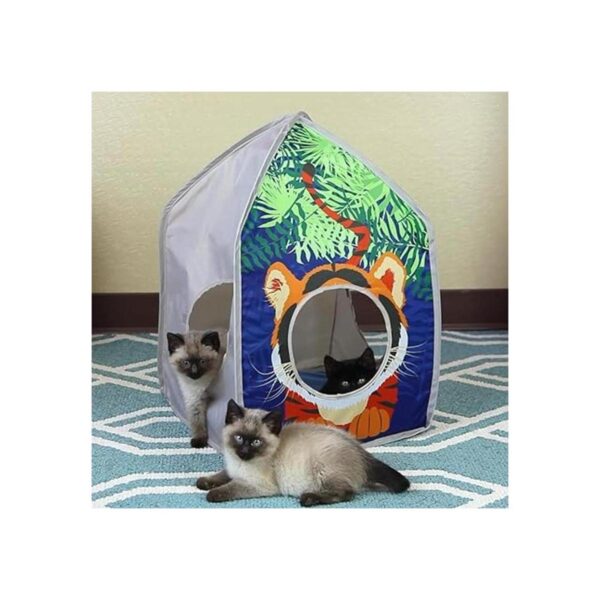 Kitty City Jungle Cat Cube Combo cubo plegable para_4