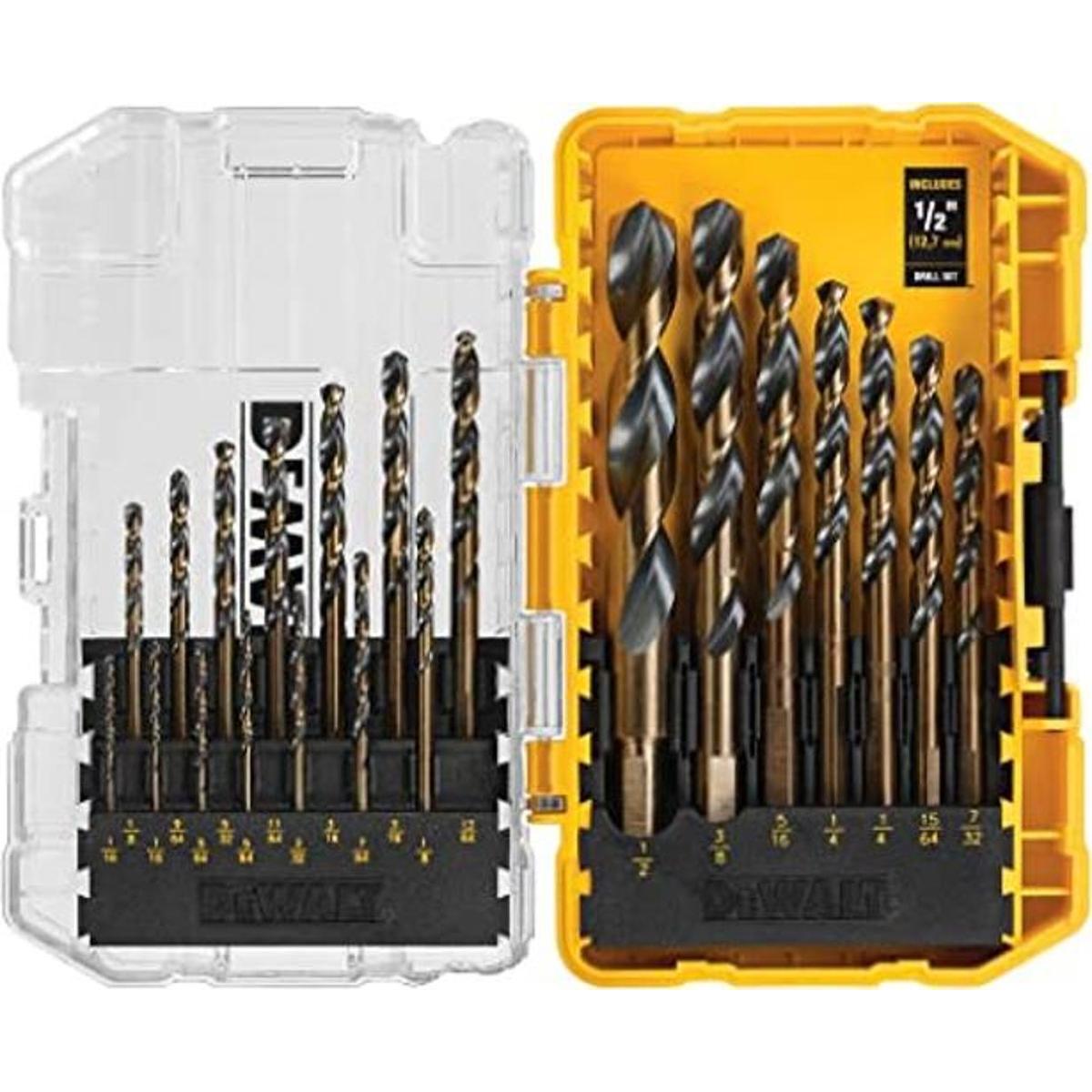 DEWALT DWA1181 21Piece Set Black Oxide Coated Hss Twist