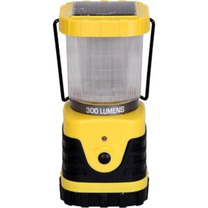 Stansport Linterna solar de 300 lúmenes color amarillo y_1
