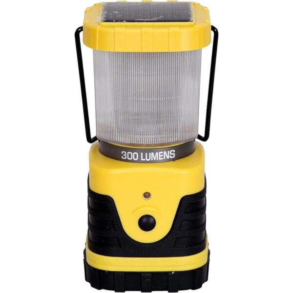 Stansport Linterna solar de 300 lúmenes color amarillo y_1