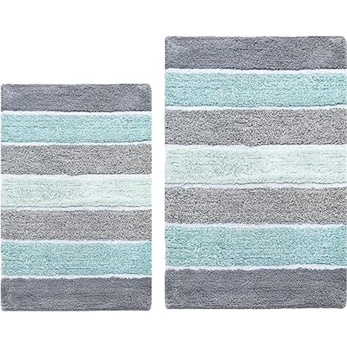 Chardin Home Cordural Stripes Juego de 2 alfombras de