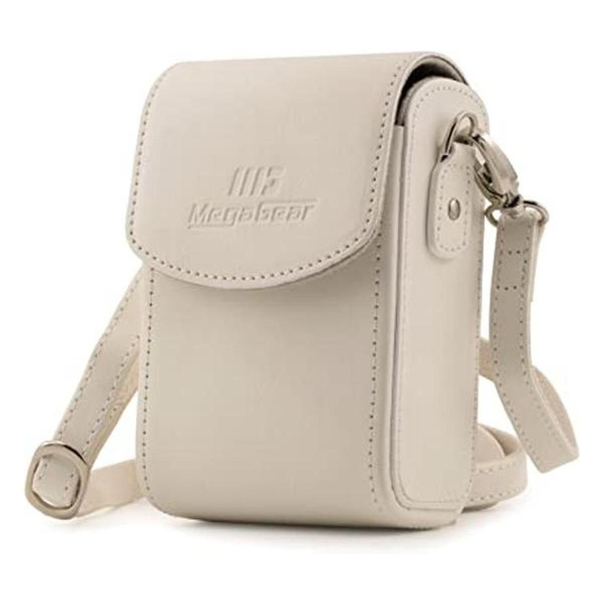 MegaGear Funda de piel con correa para Nikon Coolpix