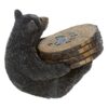 Black Bear Juego de 5 posavasos con base de almohadilla_3