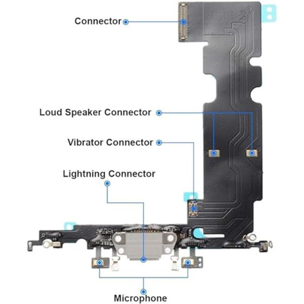 MMOBIEL Conector de base compatible con iPhone 8 Plus_2