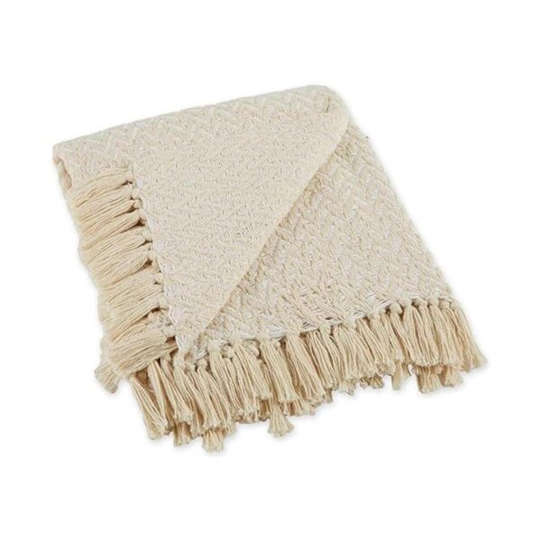 DII Zig Zag Throw Collection Colección moderna de algodón_1