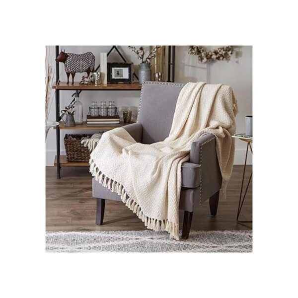 DII Zig Zag Throw Collection Colección moderna de algodón_5