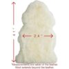 Minidoka Sheepskin Alfombra de piel de oveja de Nueva_2